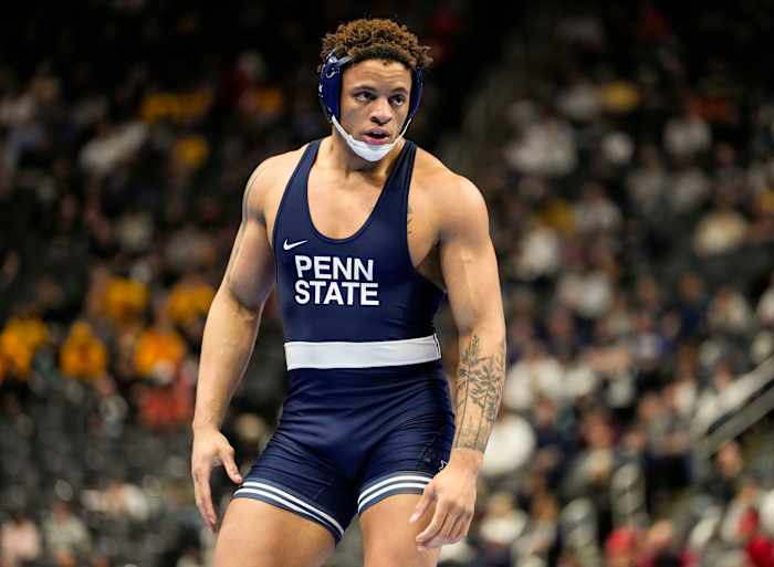 Penn State heavyweight Greg Kerkvliet is ranked No. 1 in the nation according to InterMat Wrestling.